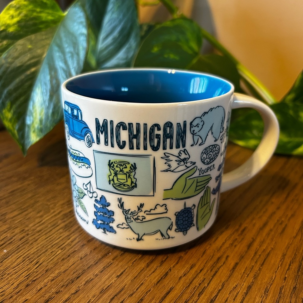 Starbucks Been There Michigan 14 oz Mug